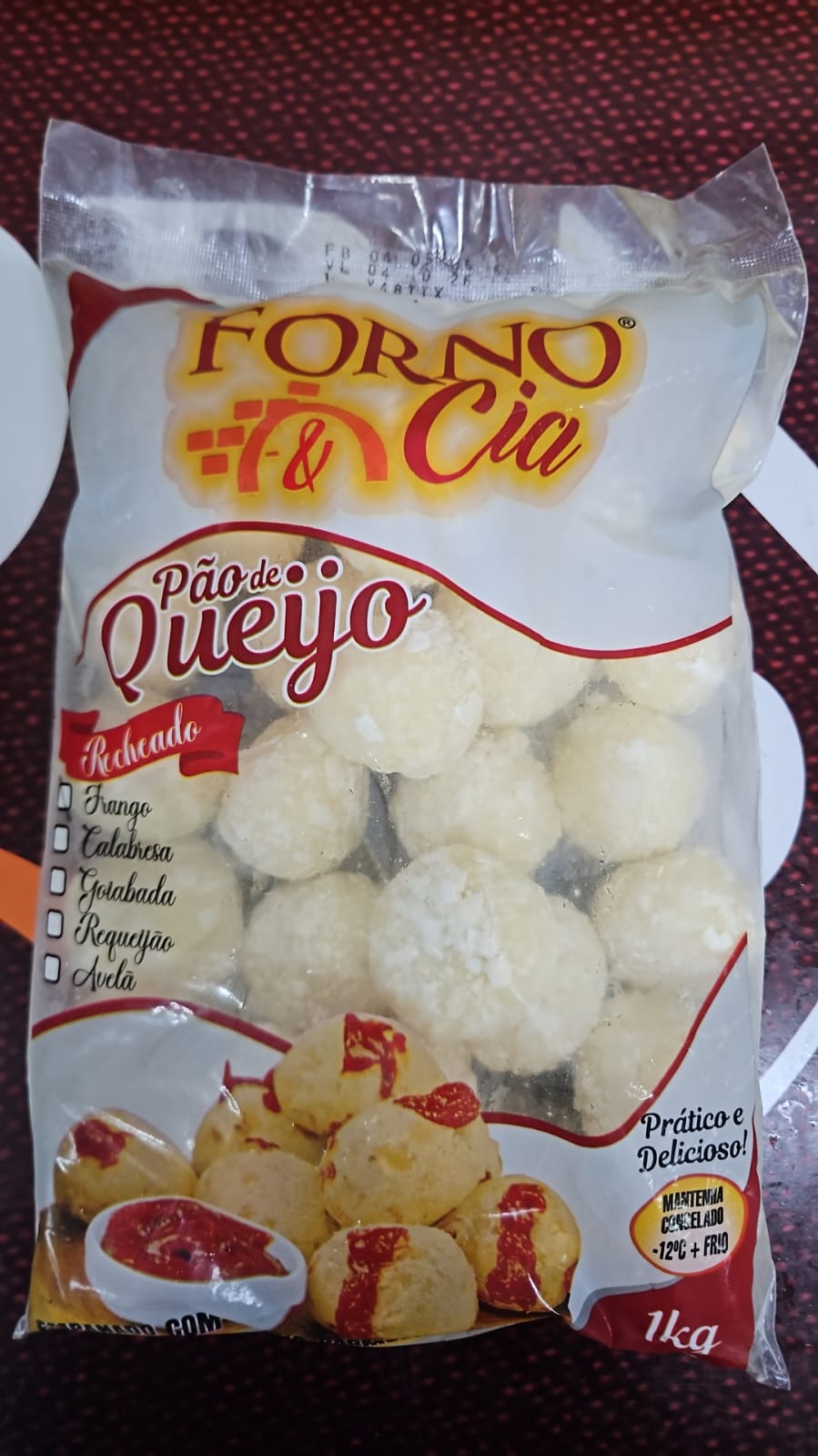 Recheado Empanado c/ Parmesão e Frango